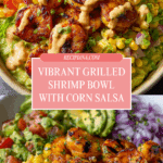 Corn Salsa & Creamy Garlic Sauce Recipe