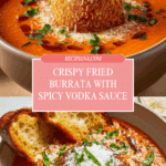 Fried Burrata with Spicy Vodka-Style Sauce Recipe