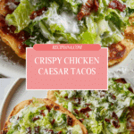 Smash Chicken Caesar Tacos Recipe