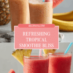 Banana Watermelon Pineapple Smoothie Recipe