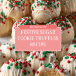 Sugar Cookie Truffles Recipe