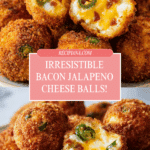 Bacon Jalapeno Popper Cheese Balls Recipe