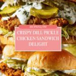 Crispy Dill Chicken Sandwich Recipe