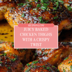 Baked Chicken Thighs Recipe
