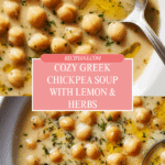 Greek Chickpea Soup Recipe