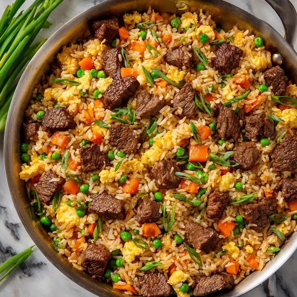 Beef Fried Rice Recipe - Recipe Image