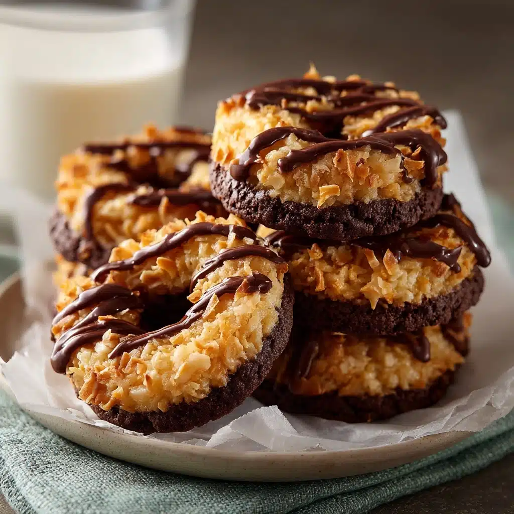Samoas Cookies (Girl Scout Copycat) Recipe - Recipe Image