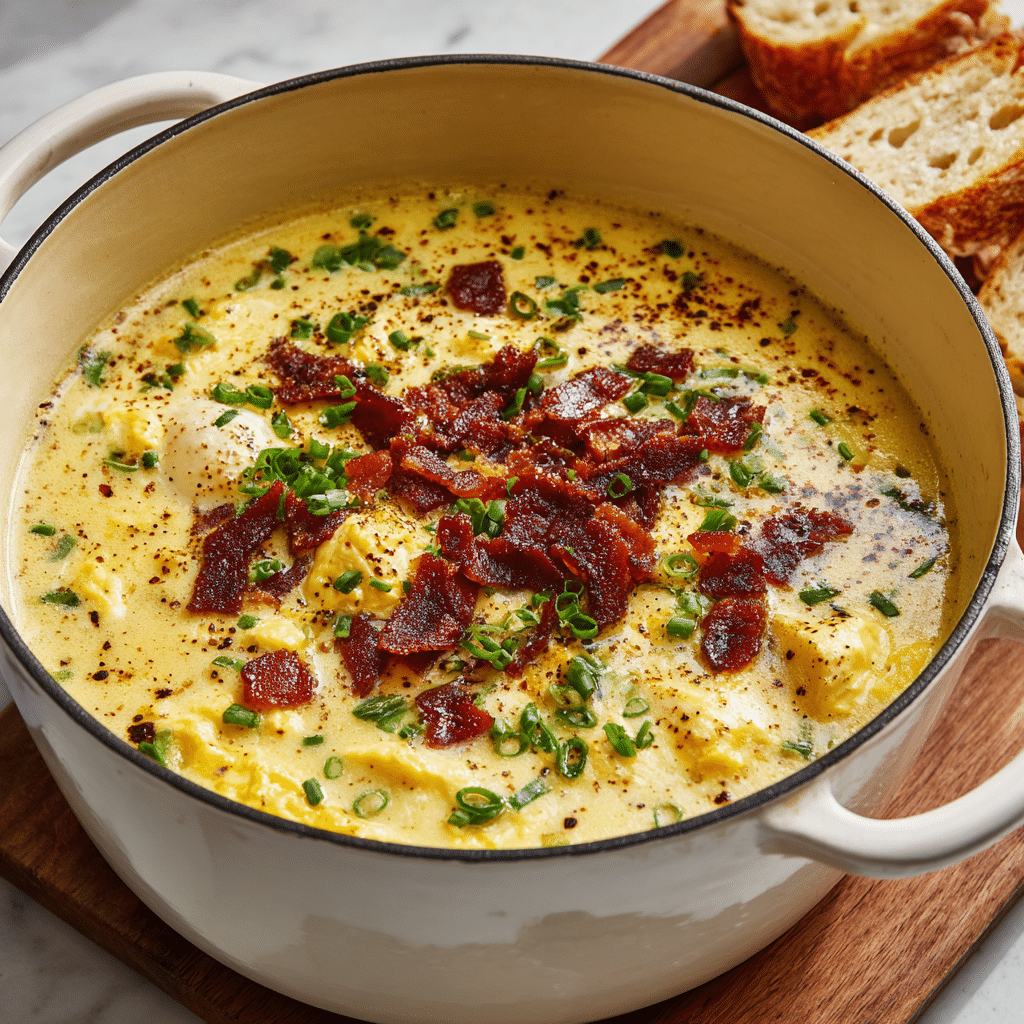 rish Potato and Cabbage Soup with Bacon) Recipe - Recipe Image
