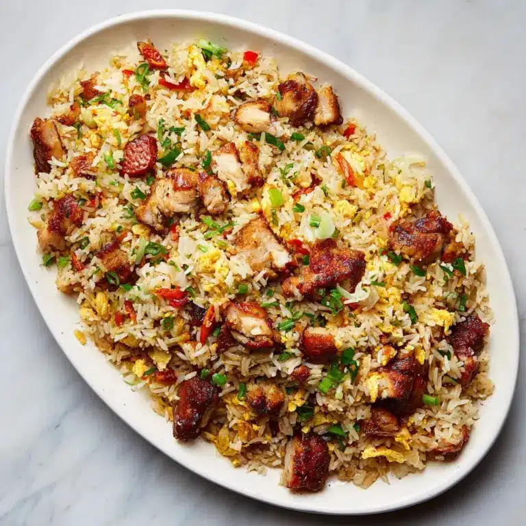 BBQ Chicken Fried Rice Recipe