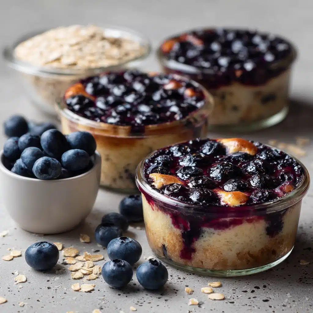 Blueberry Cottage Cheese Breakfast Bake Recipe - Recipe Image