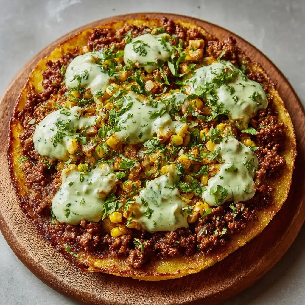 Street Corn Smash Burger Tacos Recipe - Recipe Image
