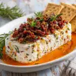 Italian Antipasto Cream Cheese Log Recipe