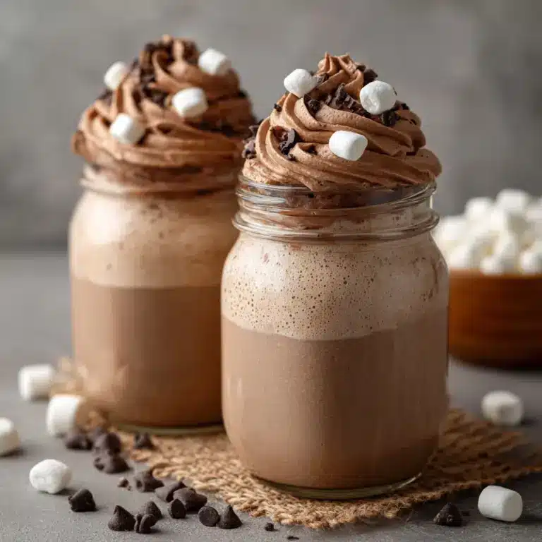Whipped Hot Chocolate Recipe