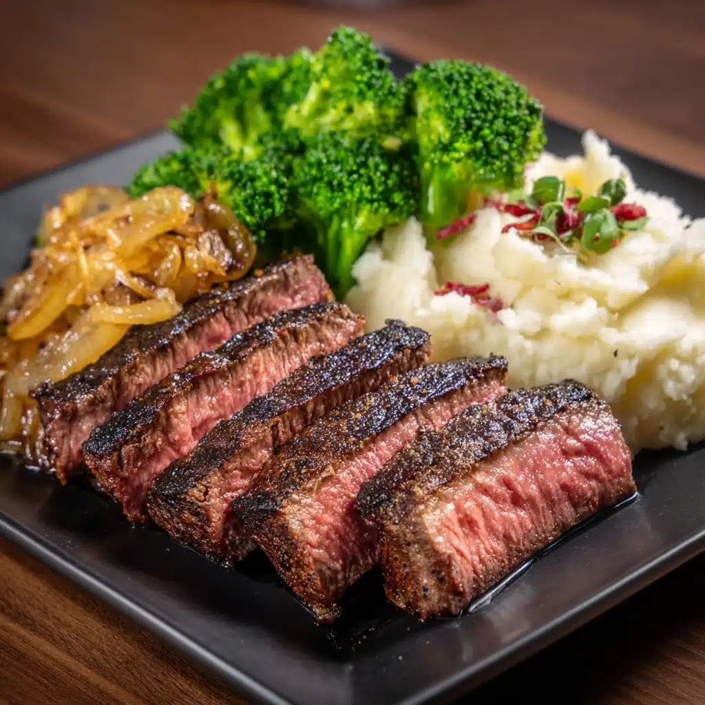 The Sunday Cookbook: One Pan Balsamic Steak and Veggies Recipe - Recipe Image
