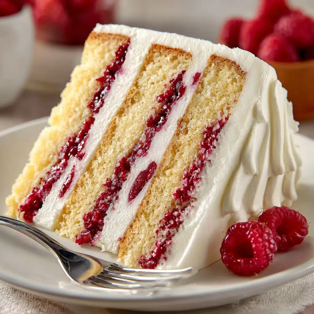 Raspberry Lemon Cake Recipe - Recipe Image