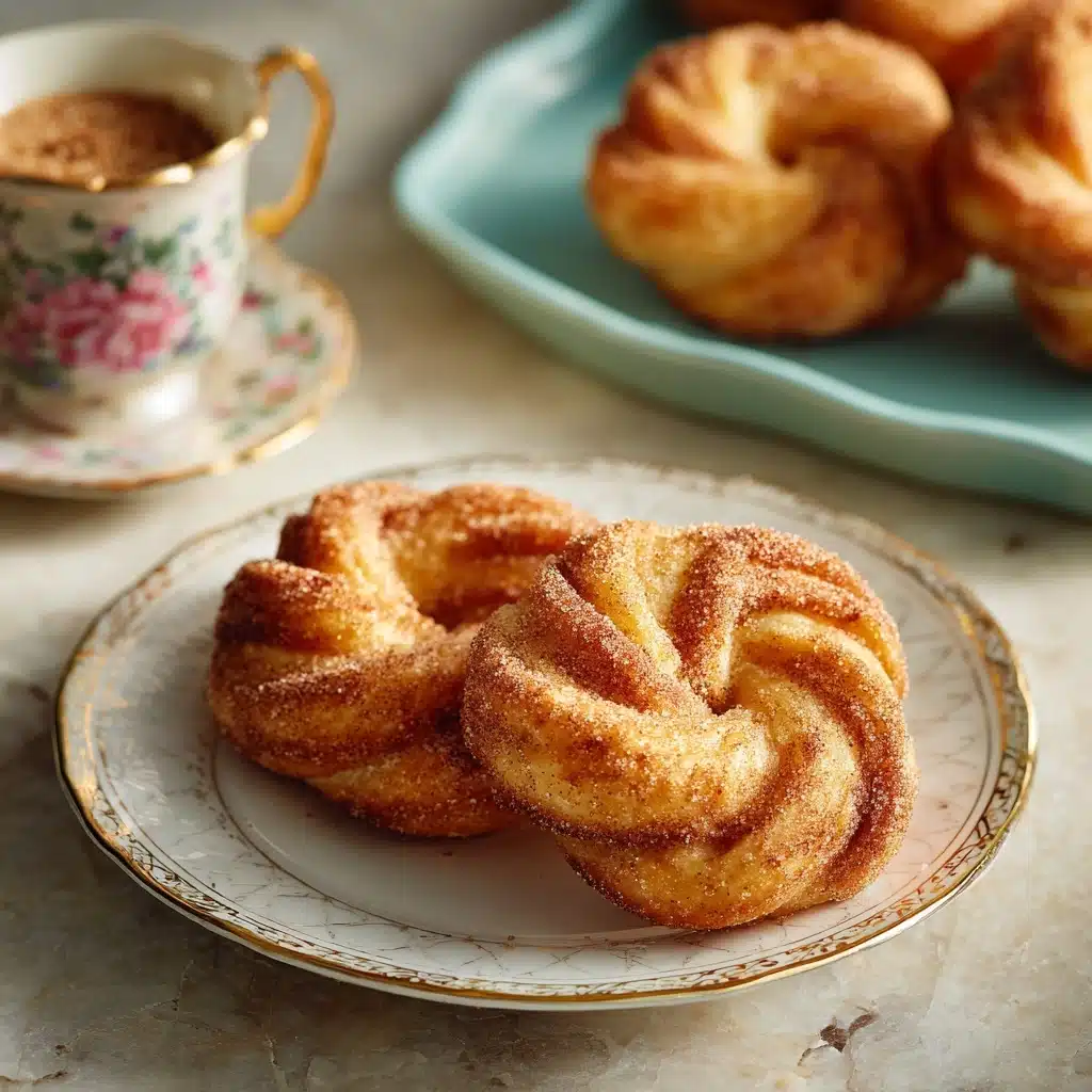 Cinnamon Sugar Twist Doughnuts Recipe - Recipe Image