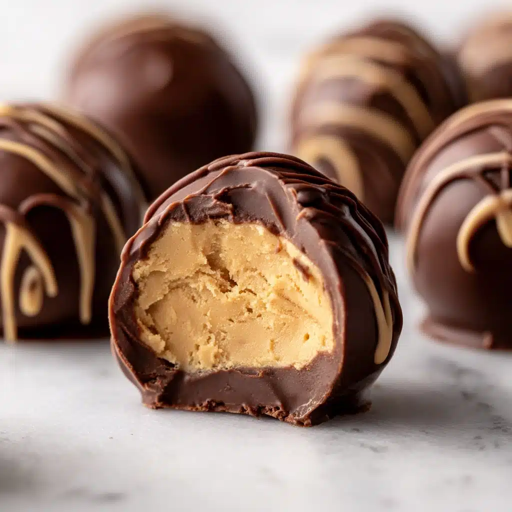 4 Ingredient Peanut Butter Balls Recipe - Recipe Image