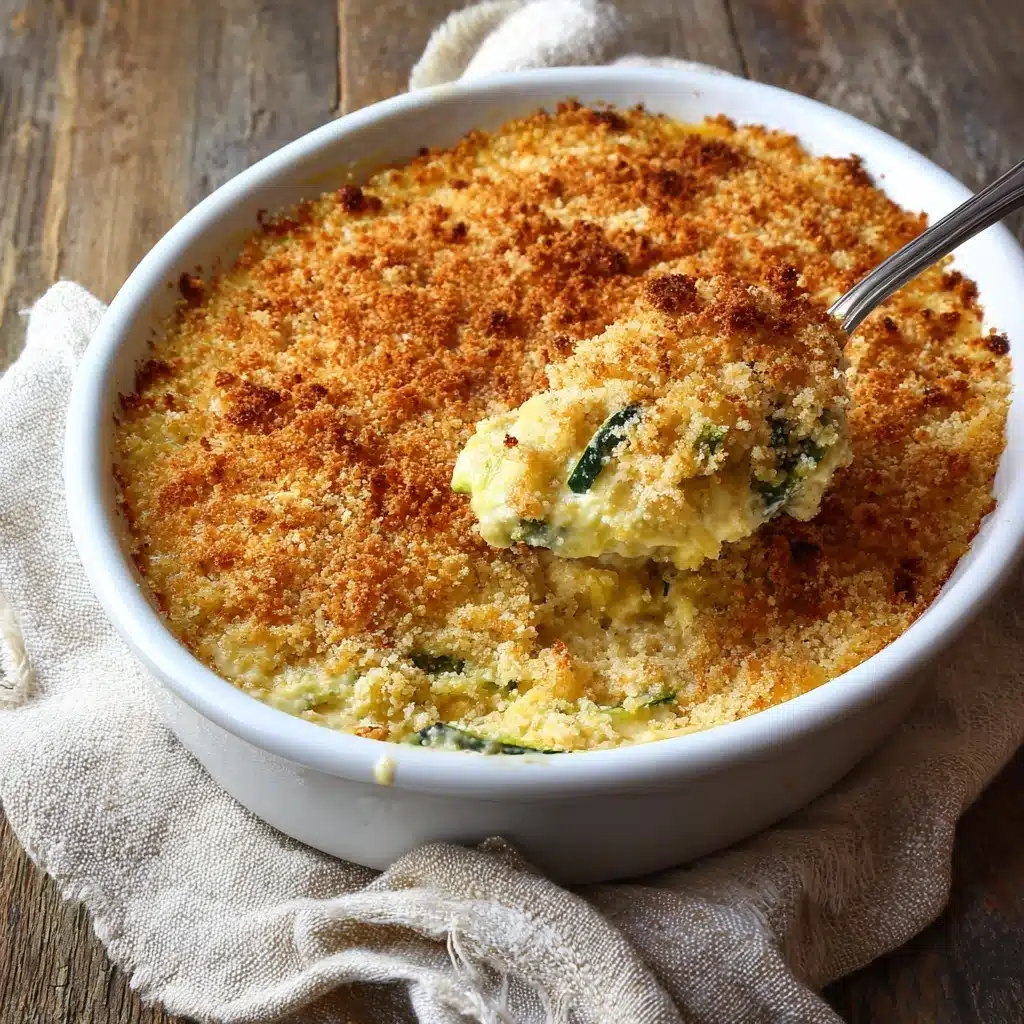 Easy Cheesy Zucchini Casserole Recipe - Recipe Image