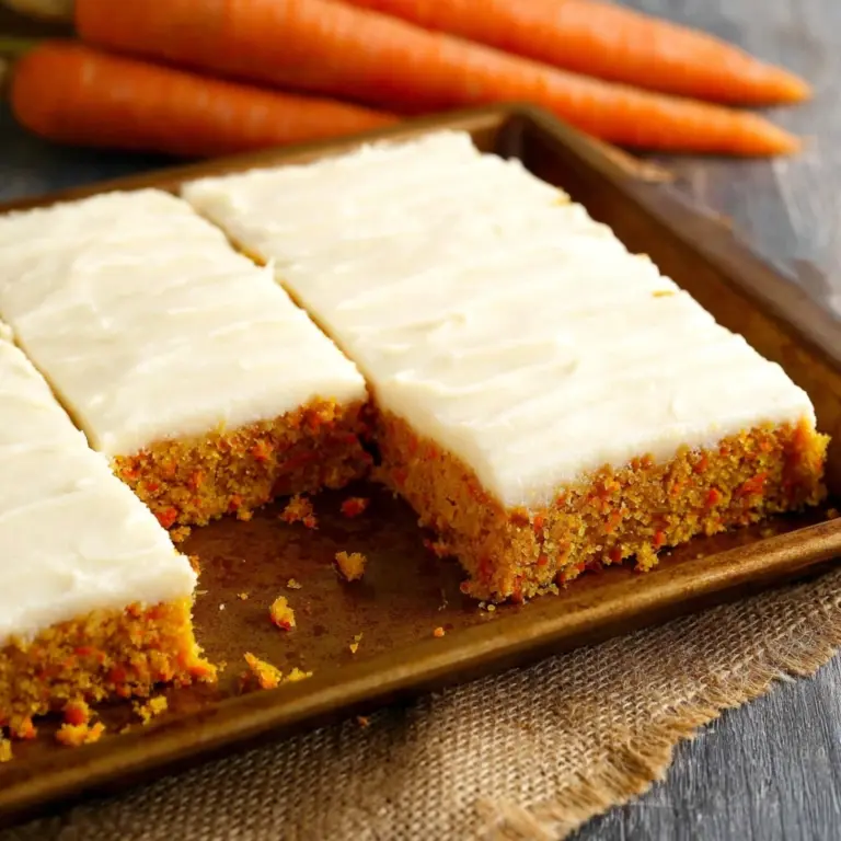 Carrot Cake Sheet Cake Recipe