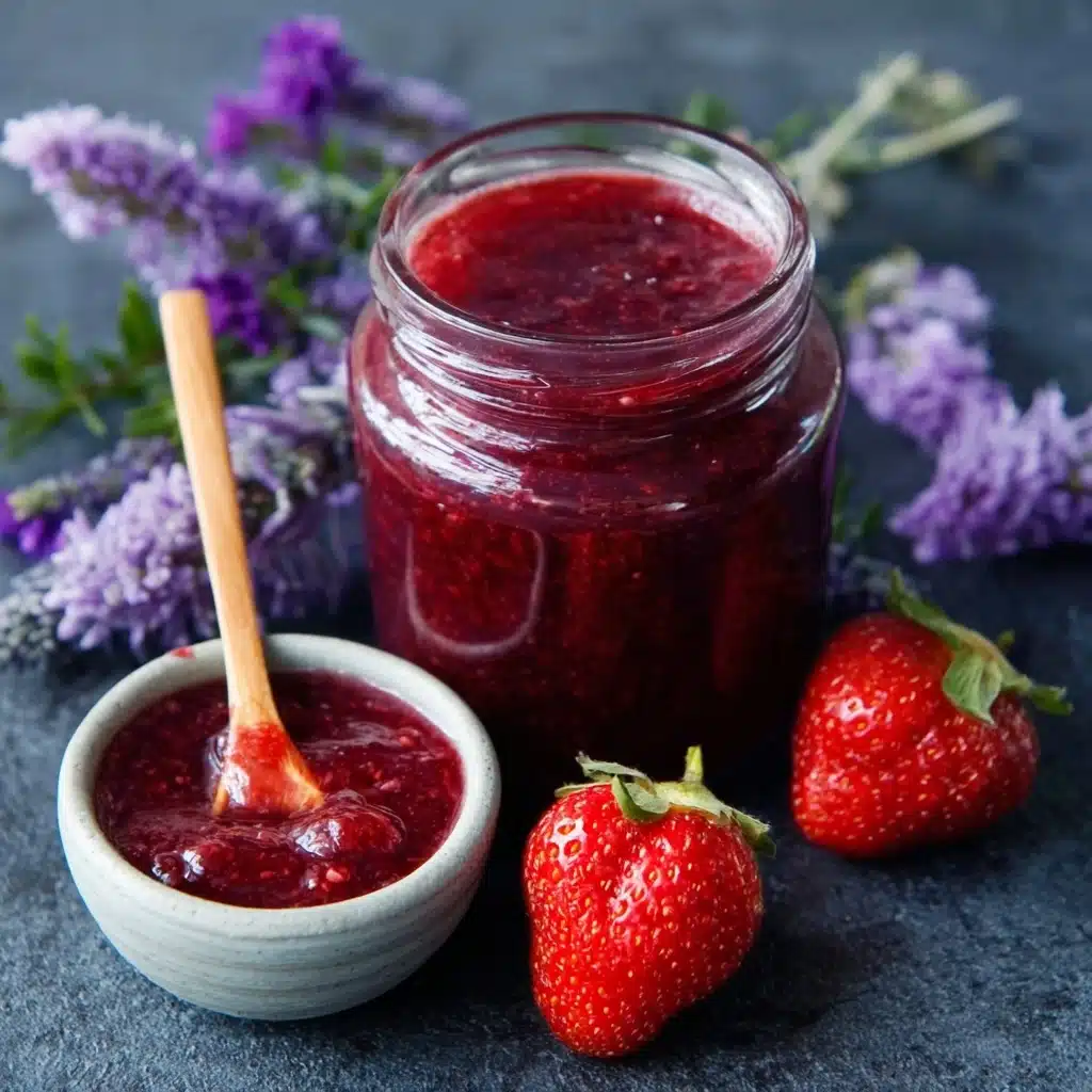 Strawberry-Lavender Jam Recipe