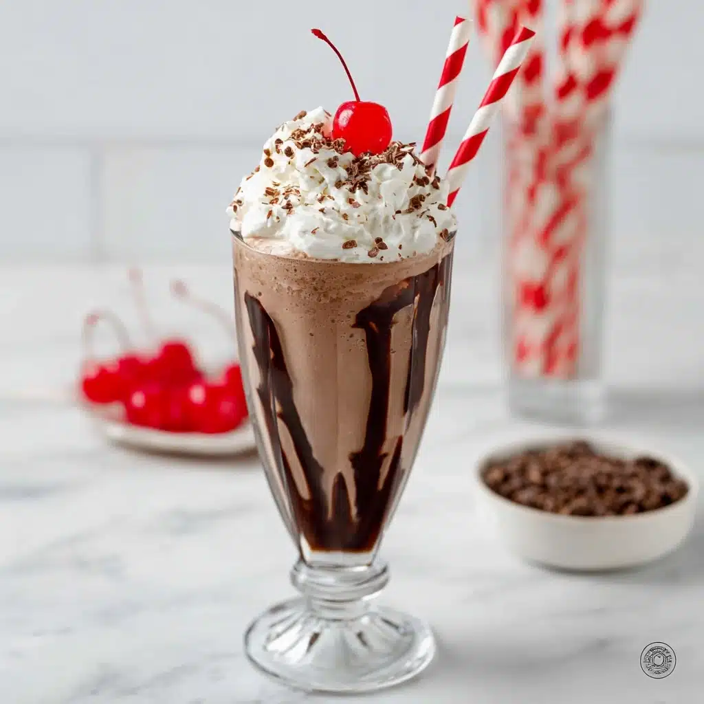 Easy Chocolate Milkshake Recipe