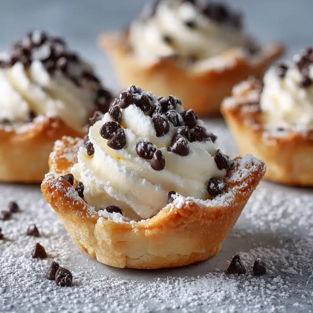 Mini Phyllo Cannoli Bites Recipe - Recipe Image