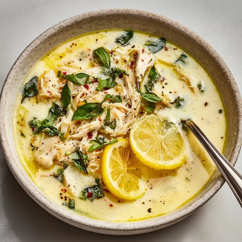 Avgolemono — Greek Lemon Chicken Soup Recipe