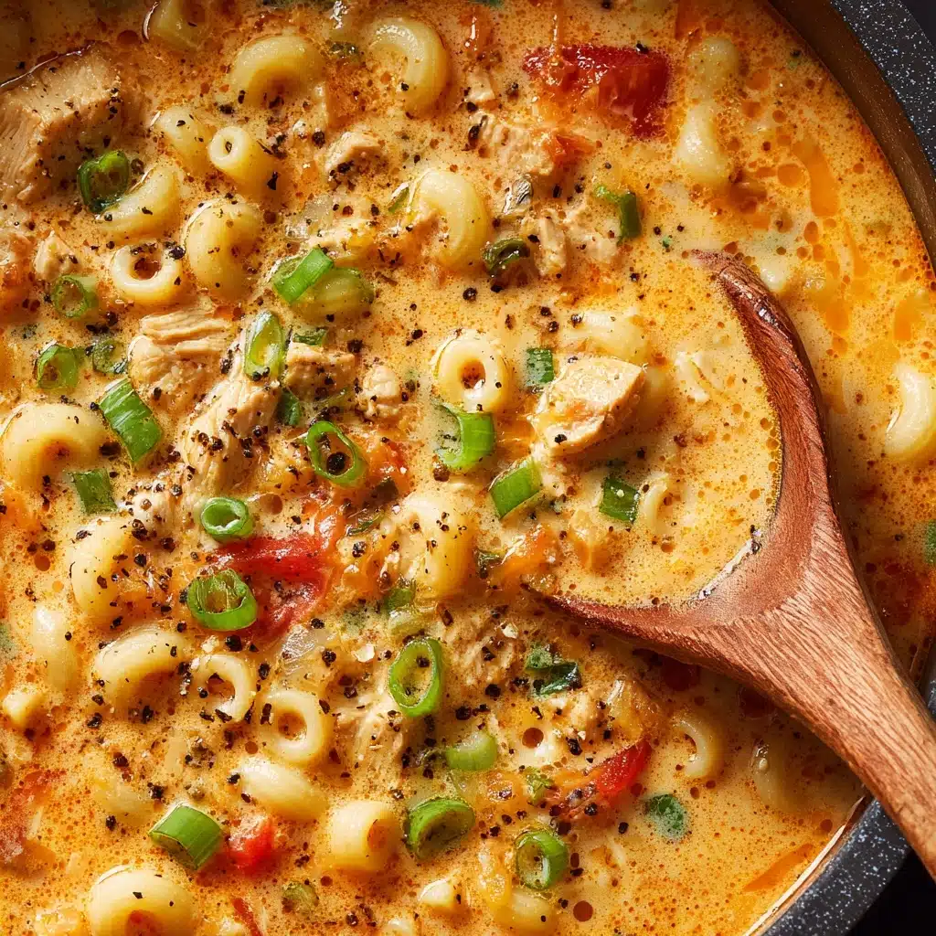 Creamy Cajun Chicken Pasta Soup Recipe - Recipe Image