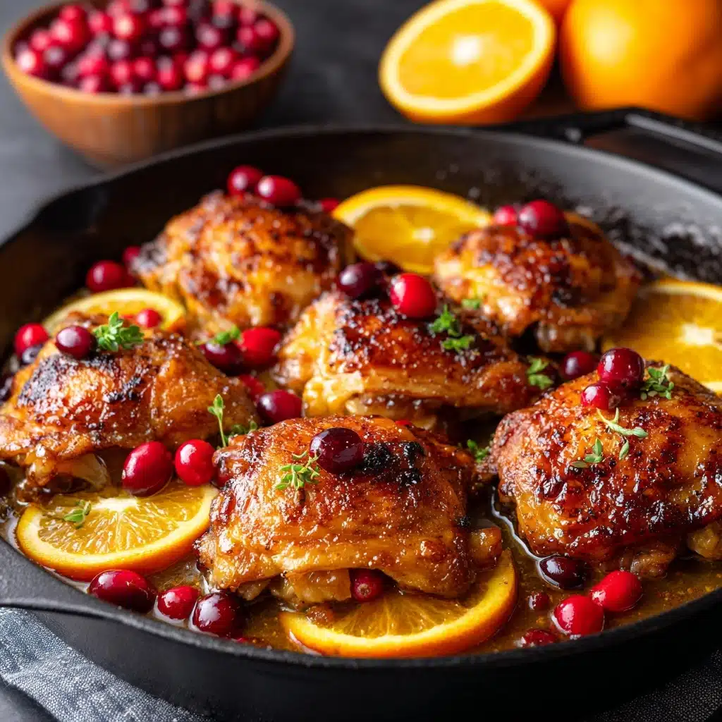 Cranberry Orange Chicken Recipe - Recipe Image