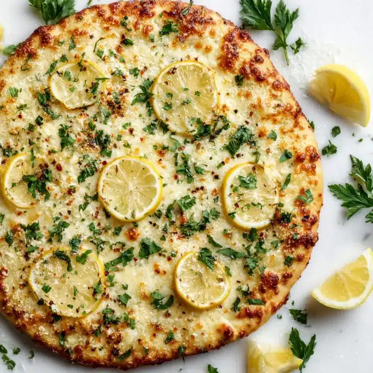 Lemon Pizza Recipe