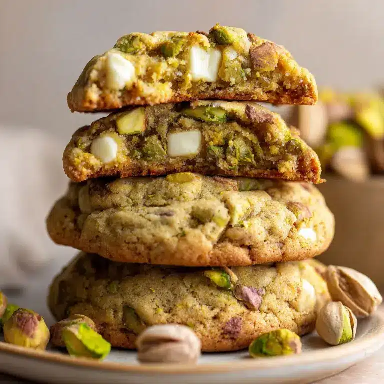 Salted Honey Pistachio Cookies Recipe