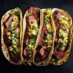 Grilled Steak Elote Tacos Recipe