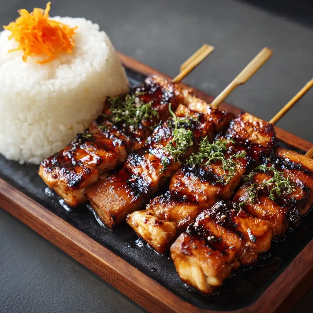 Japanese Chicken Yakitori Recipe - Recipe Image