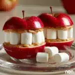 Fun Birthday Party Snack Ideas / Apple Smiles Recipe