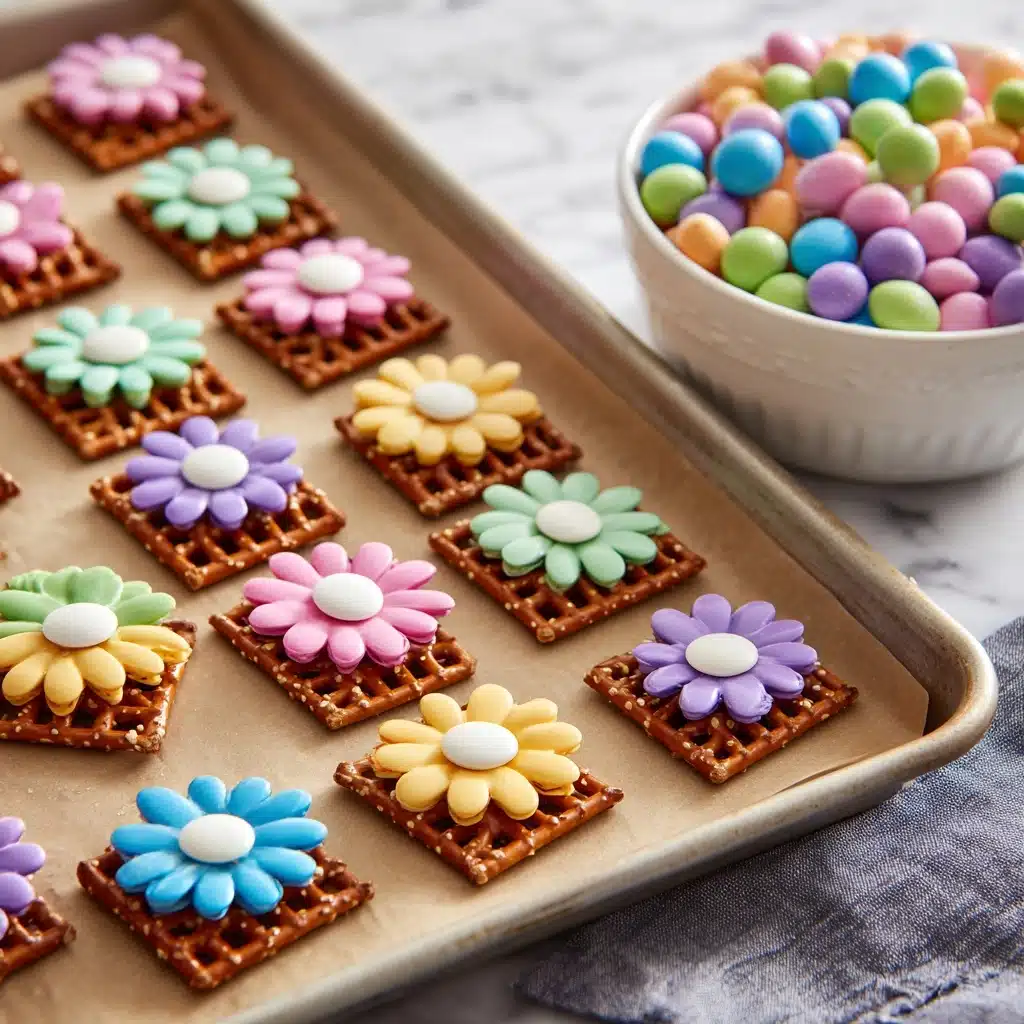 Pretzel Snack Recipe Idea: Flower Pretzel Bites Recipe - Recipe Image