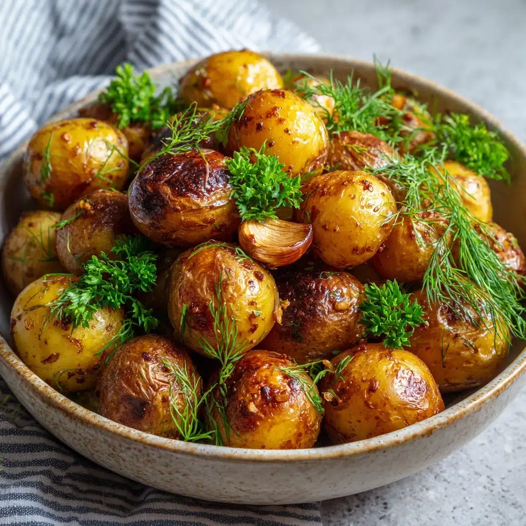 Garlic Rosemary Roasted Potatoes Recipe - Recipe Image