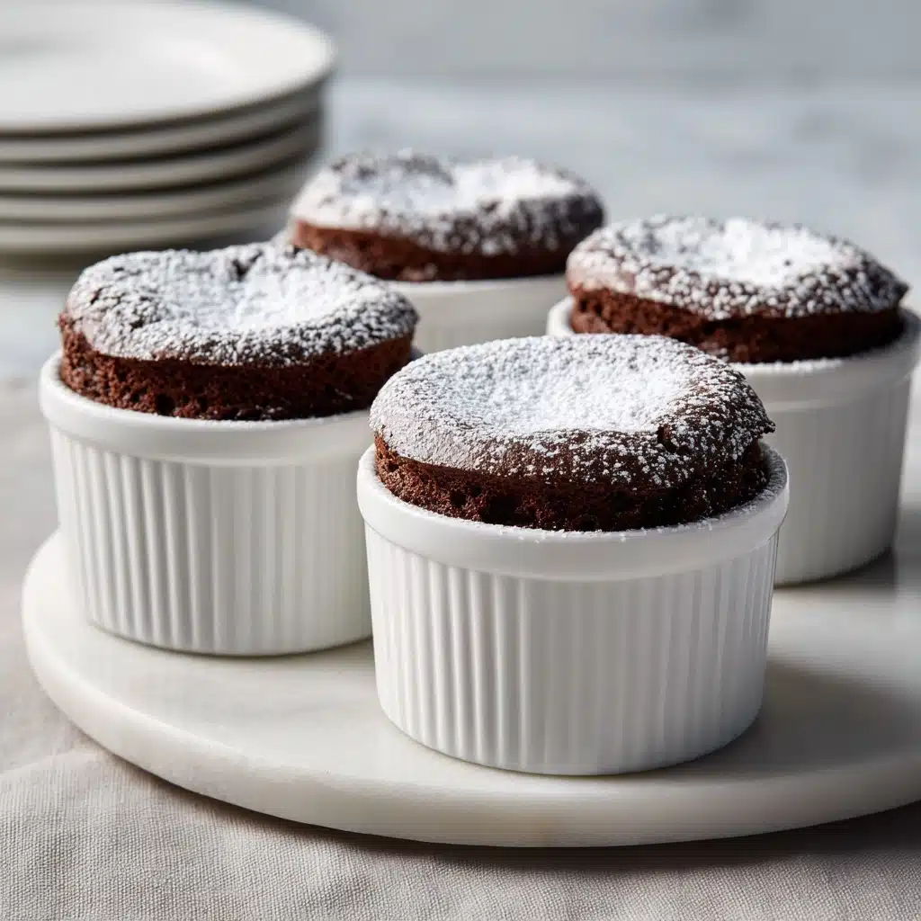 Chocolate Soufflé {low-fat} Recipe - Recipe Image