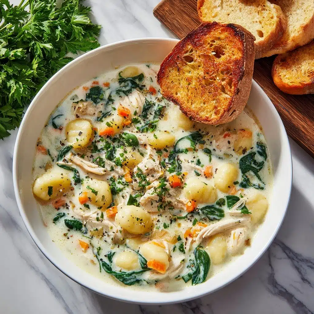 Crockpot Chicken Gnocchi Soup Recipe - Recipe Image