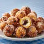 Chapssal Donuts (Korean Glutinous Rice Ball Doughnuts) Recipe