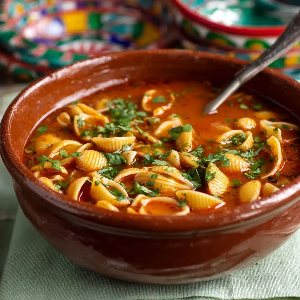 Mexican Sopa de Conchas Recipe