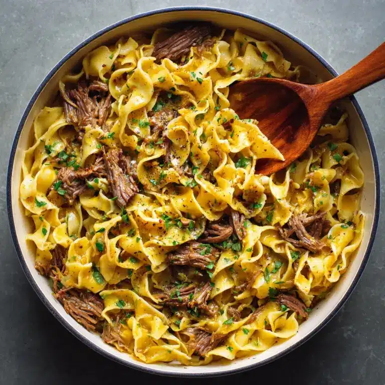 Grandma's Beef and Noodles Recipe
