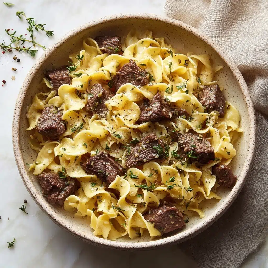 Grandma's Beef and Noodles Recipe - Recipe Image