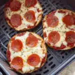 Air Fryer Bagel Pizzas Recipe