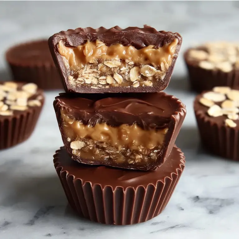 No-Bake Peanut Butter Oat Cups Recipe