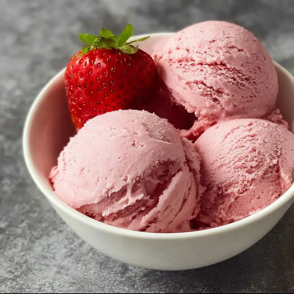 Strawberry Gelato Recipe (Authentic Italian Style) Recipe - Recipe Image
