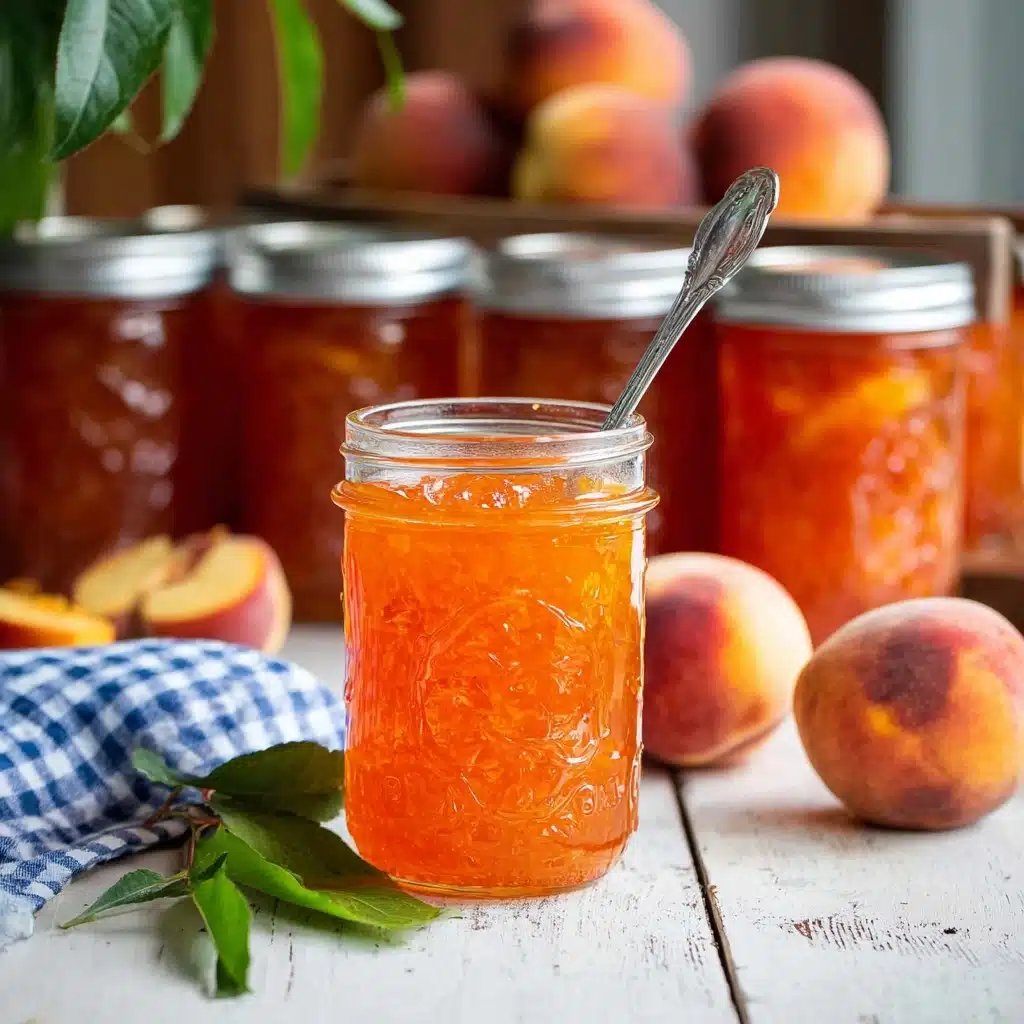 Southern Peach Jam: A Step-by-Step Guide Recipe