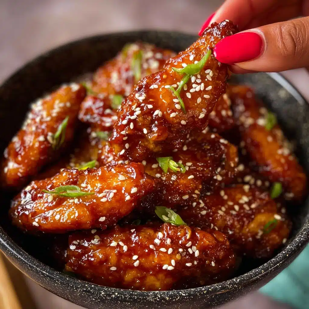 Honey Garlic Chicken Wings Recipe - Recipe Image
