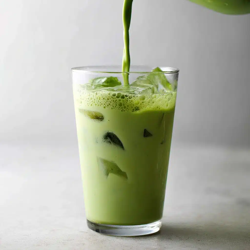 Starbucks Iced Matcha Latte Recipe - Recipe Image