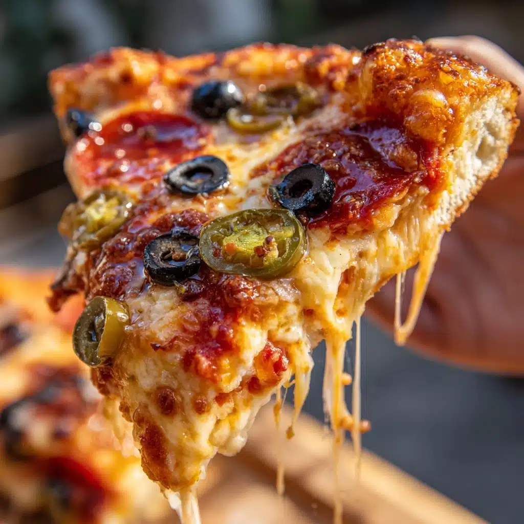 Hot Honey Garlic Flatbread Pizzas Recipe - Recipe Image