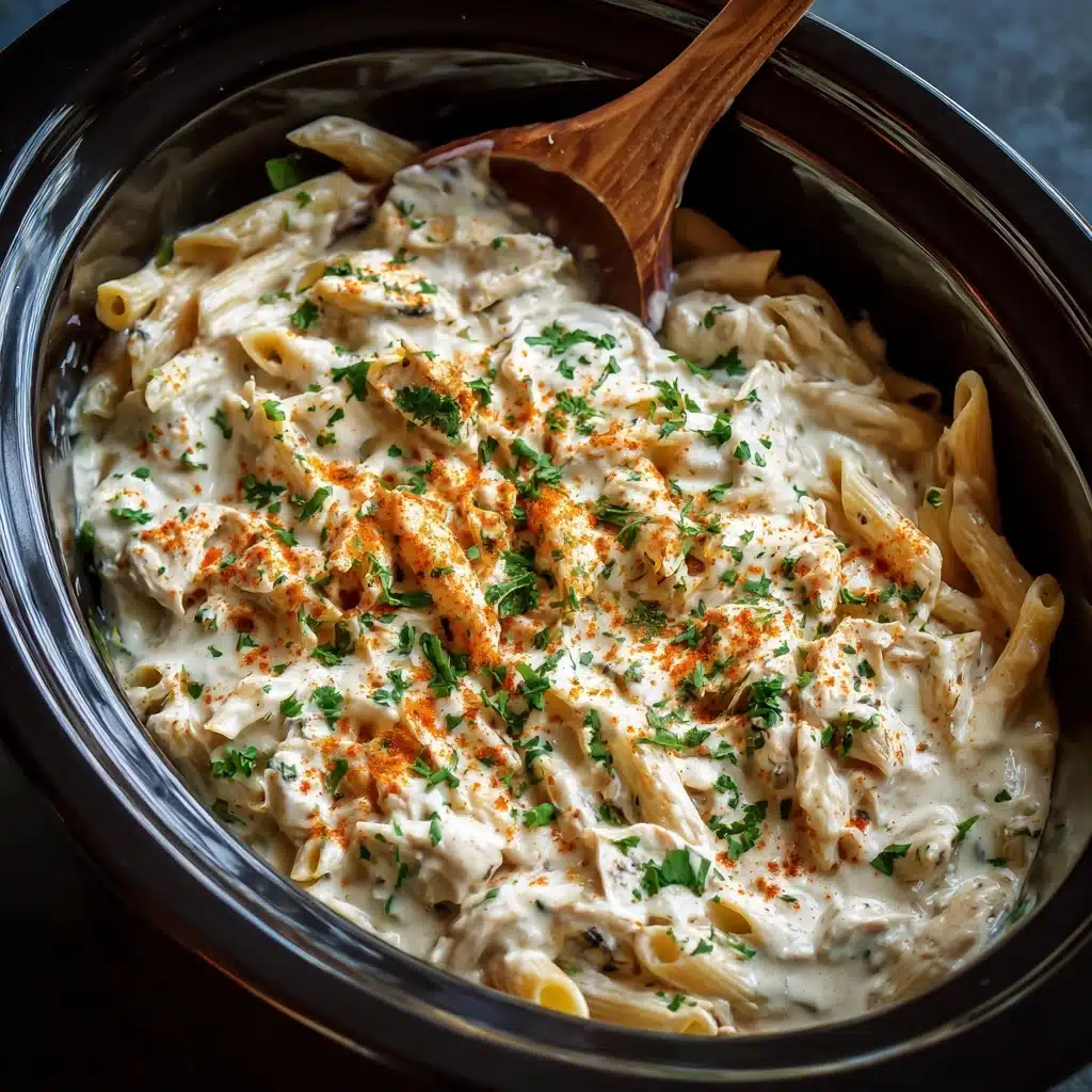 Crock Pot Creamy Cajun Chicken Pasta Recipe